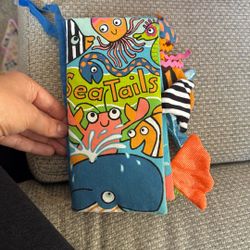 Jellycat Sea tails Crinkly Book 