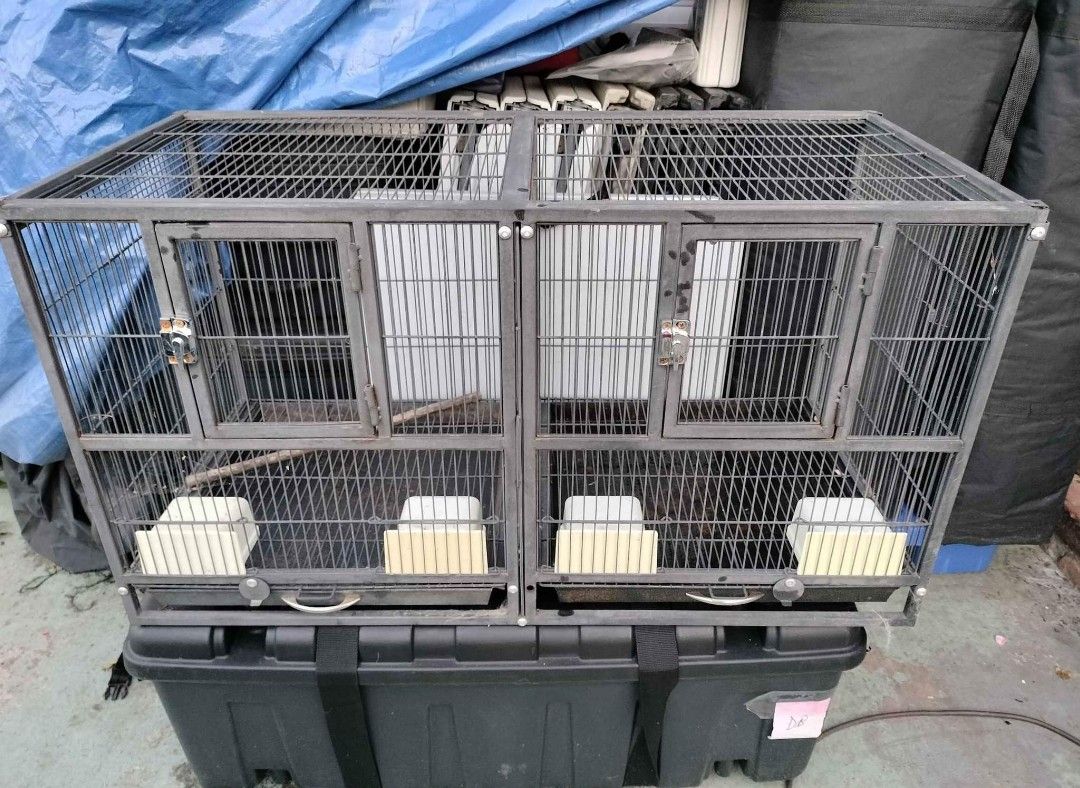 Double Breeder Bird Cage