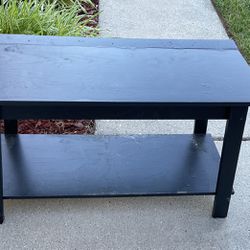 Short Black Table