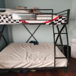 Bunk Bed Set With Dresser 