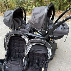 Graco Travel System, Double stroller, Car Seat