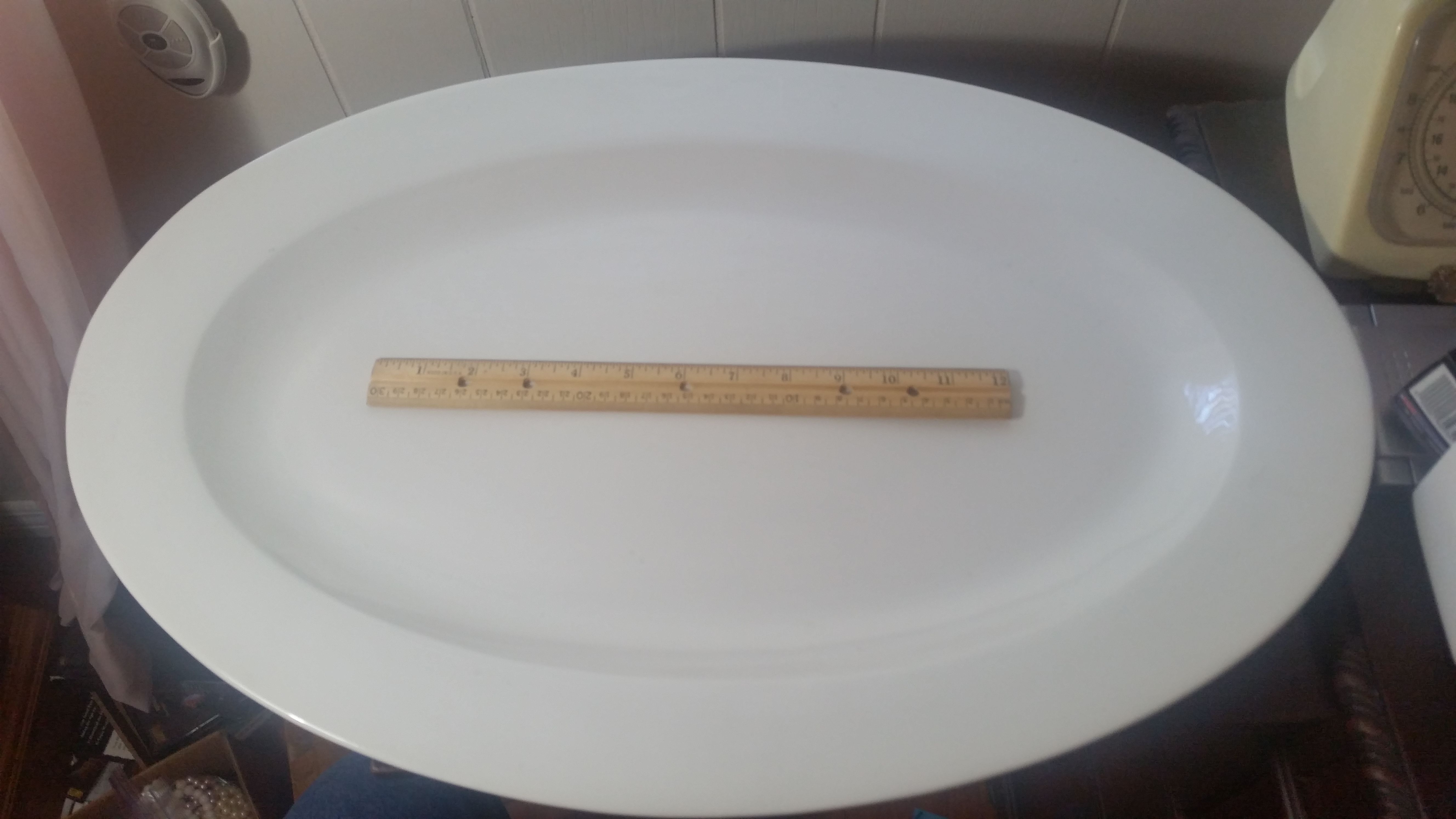 Large plater 23 x 15 Italian