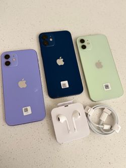 IPhone 12 (64gb) Blue green purple UNLOCKED