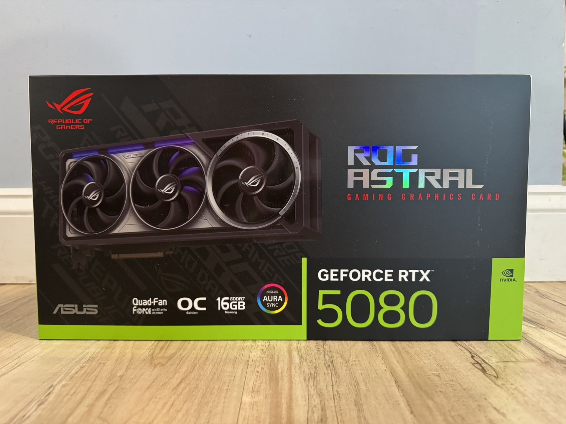 ASUS ROG Astral GeForce RTXâ„¢ 5080 OC Edition Gaming Graphics Card