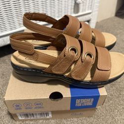 Never Worn Clarks Sandals
