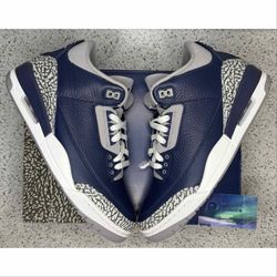Jordan 3 Georgetown 8.5 Men