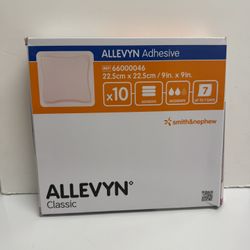 Smith & Nephew Foam Dressing Allevyn Adhesive 9 X 9 Inch Adhesive Square Ster...