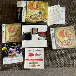Pokemon HeartGold Big Box (Nintendo DS) Complete CIB w/ Pokewalker* Authentic