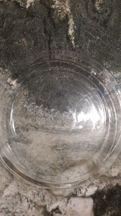 Pyrex clear glass