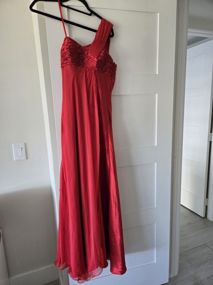 Red Long Dress