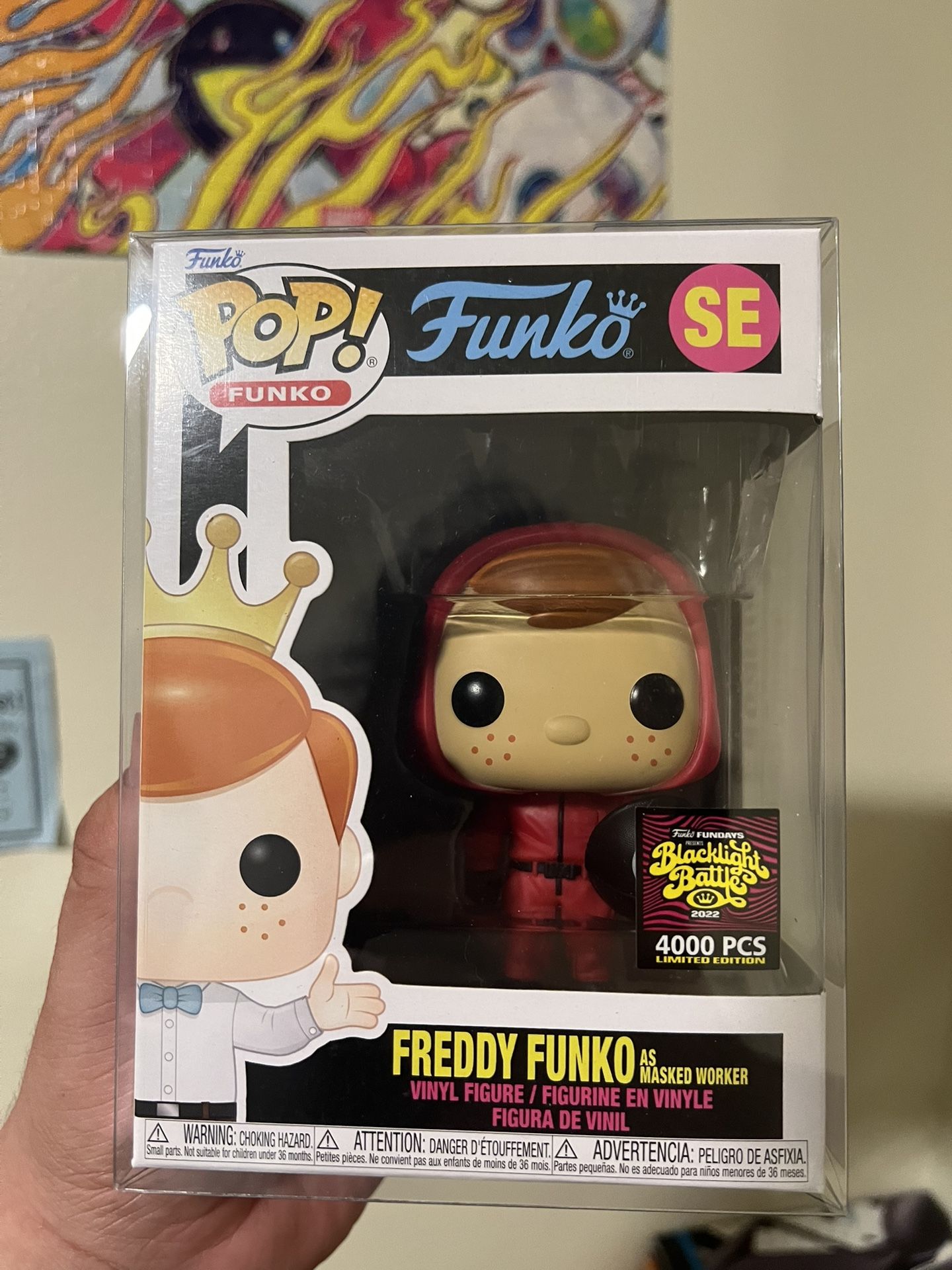 Freddy Funko as Masked Worker Circle