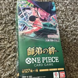 one piece booster pack OP-12