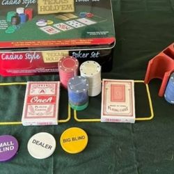 Texas Hold'Em Poker Set NEW
