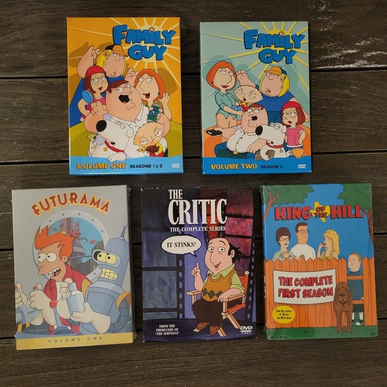 Animated 90s Bundle - Family Guy, Critic, Etc.