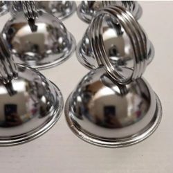 New Silver-Toned Ring-Clip Table Number Holder/Number Stand, 18 Count