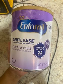 Gentle Lee Enfamil formula purple can