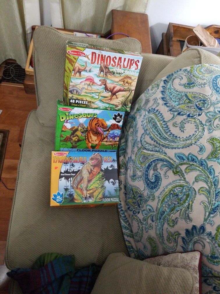 Melissa and Doug Dinosaur Puzzles 