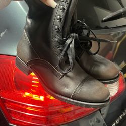 Leather Boots 