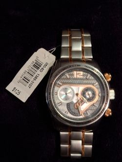 NEW Armitron Two-Tone Chronograph Watch