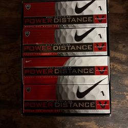 New Nike Power Distance Golf Balls – 4 Sleeves (12 Balls)