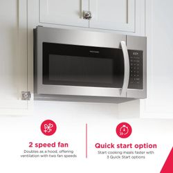 Frigidaire 1.8 Cu. Ft. Over-The-Range Microwave