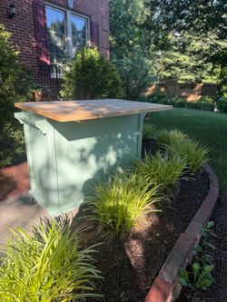 Mobile kitchen island crate and barrel