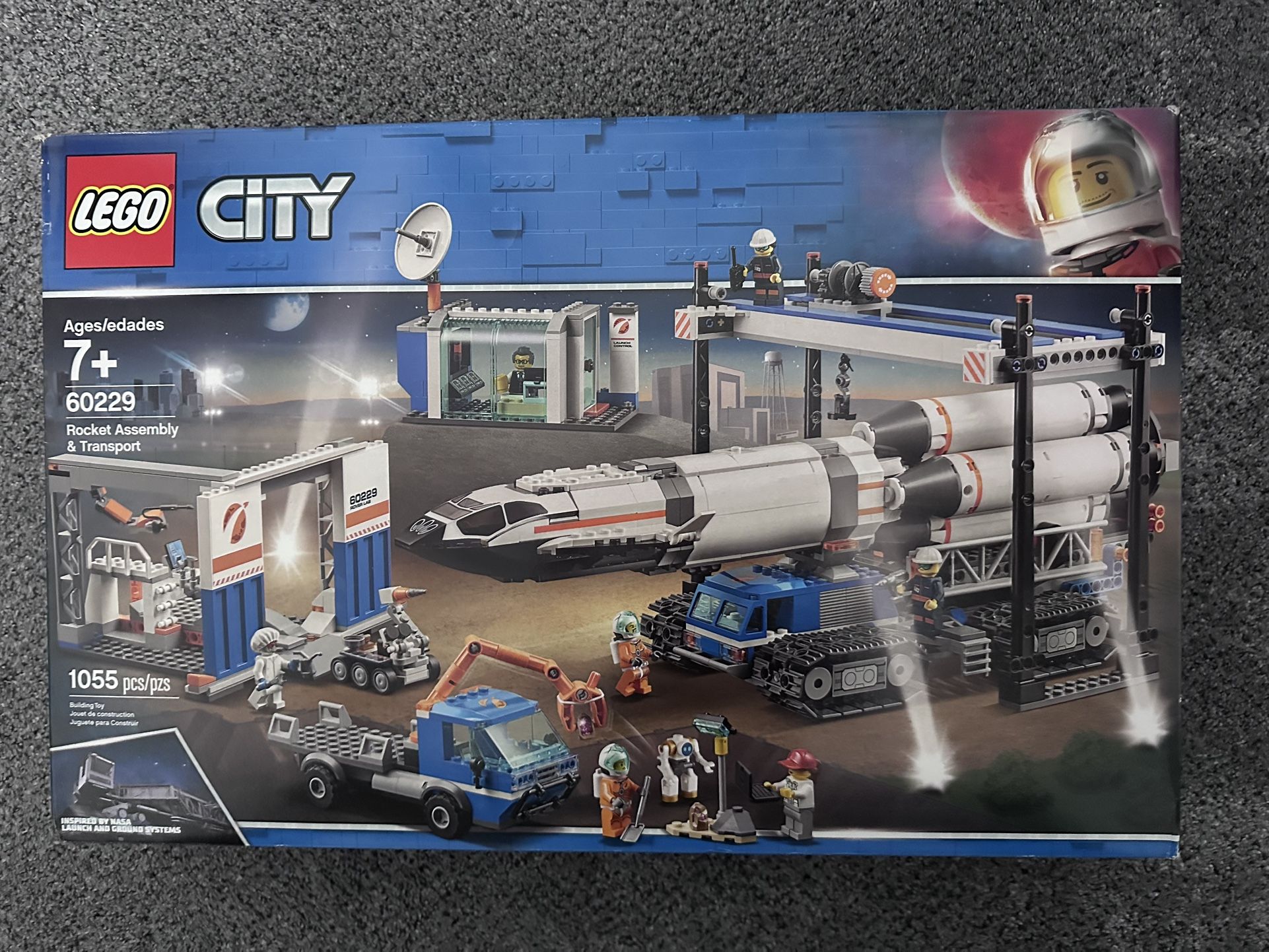 LEGO City Rocket Assembly Transport Set NIB