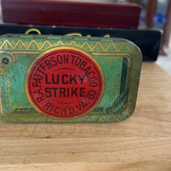 Lucky Strike Tobacco Tin