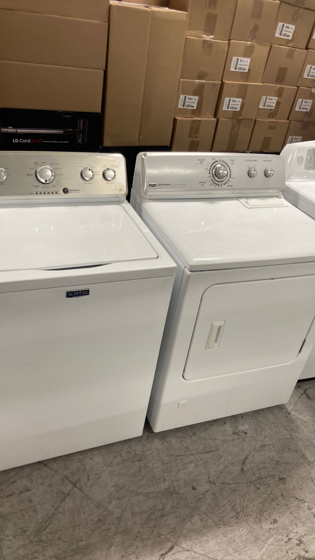 Maytag Washer And Gas Dryer Set