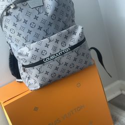 Louis Vuitton Silver Apollo Outdoor Backpack 