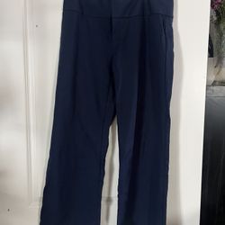 Womens Blue Dress Pants Size 16