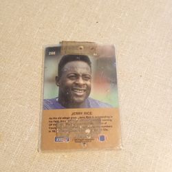Jerry Rice card (Rookie) 