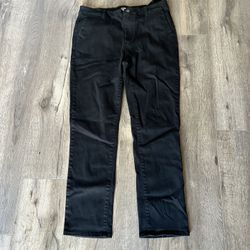 Men’s Tillys RSQ Black Pants  Size 34x32