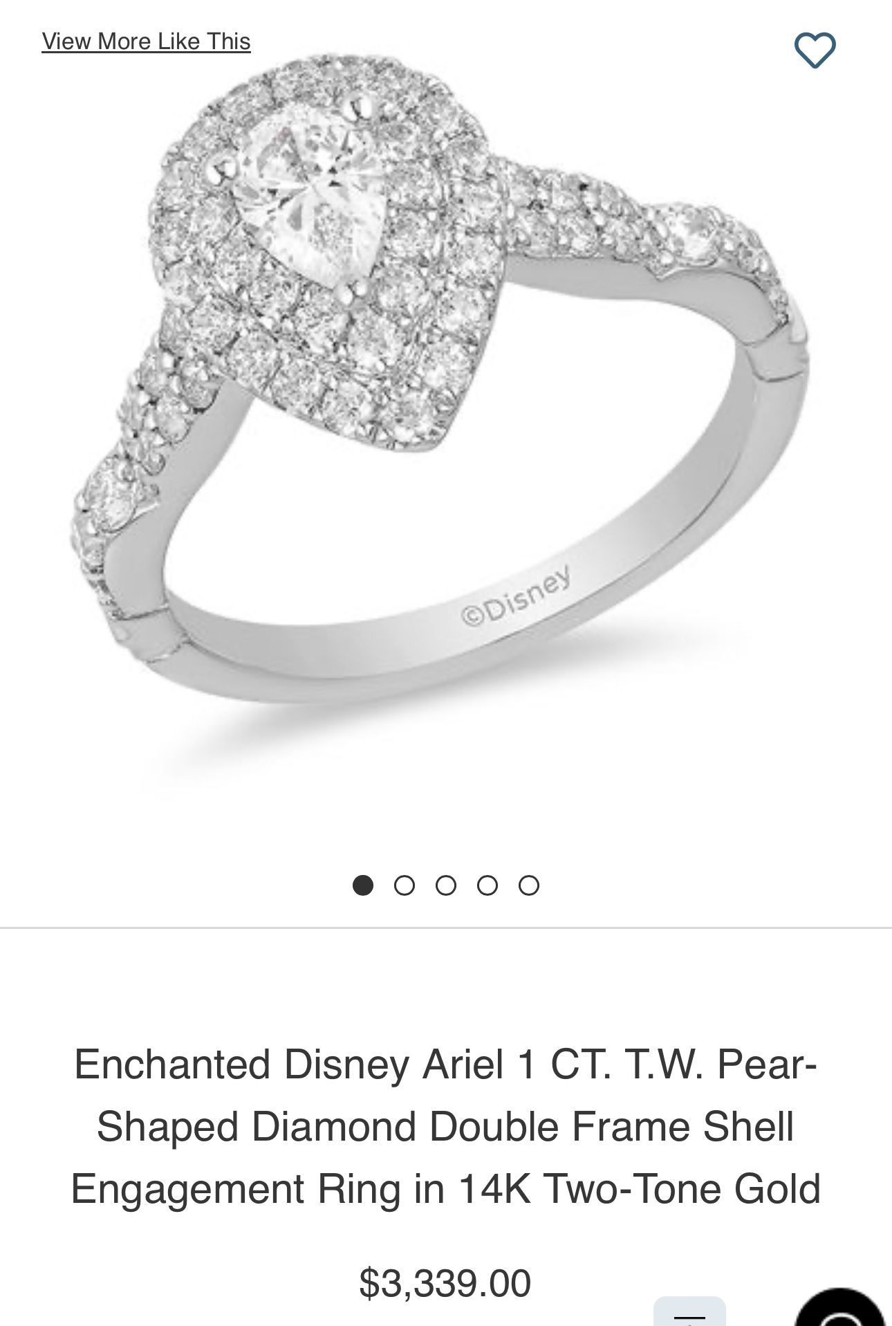 Engagement Ring Disney