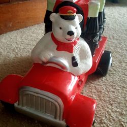 Coca-Cola Polar Bear Cookie Jar 1999 Limited edition