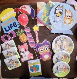 Bluey Party Decorations
