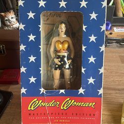 Wonder Woman Masterpiece Edition Collectors Figurine/action Figure. All In Original Packaging. 