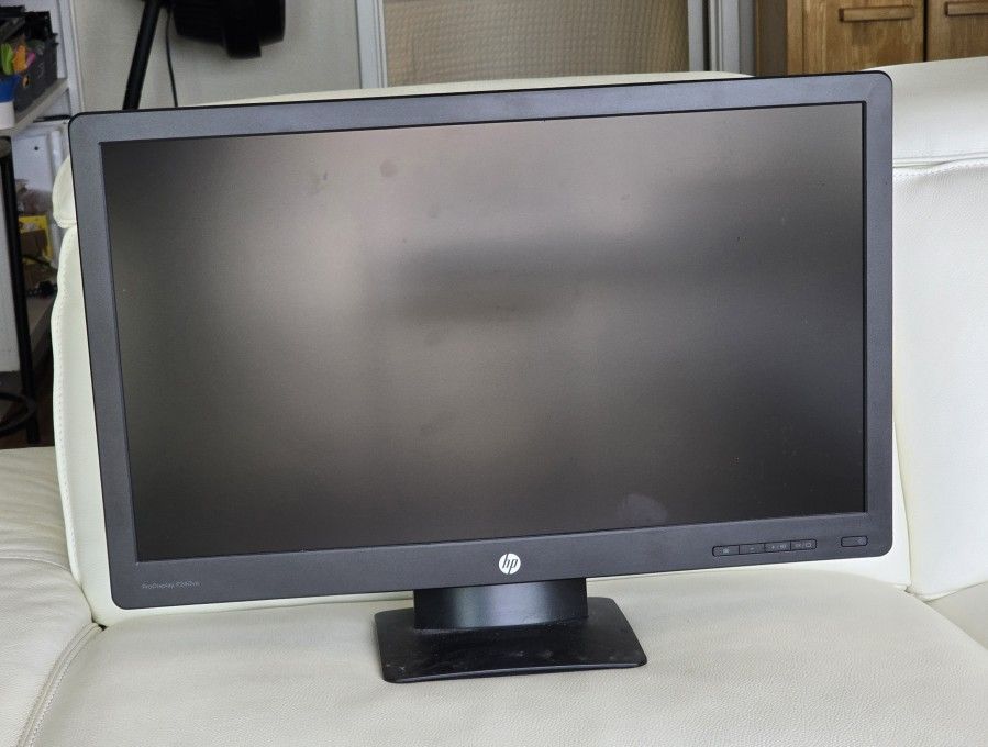 HP Computer Monitor Screen 23" Hewlett Packard Great Brand Works Great