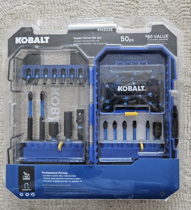 Kobalt 50pc Driver Bit Set