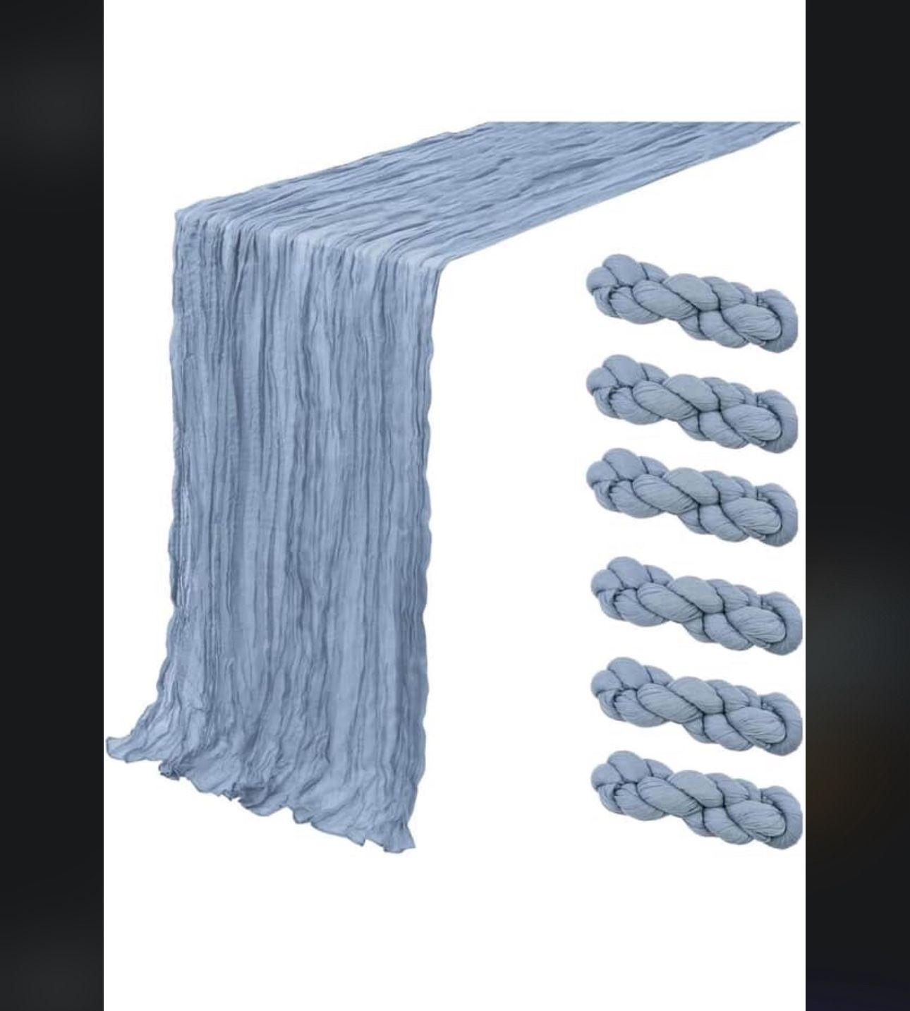 Blue Runner Tablecloth