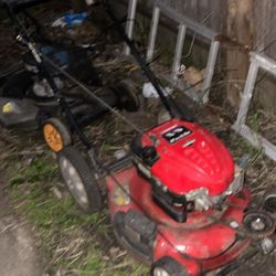 Two Lawnmowers For 40$