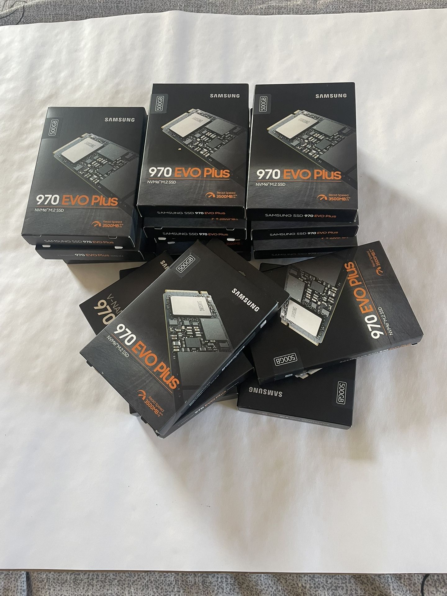 500gb Samsung NVME Ssd 970 Evo Plus