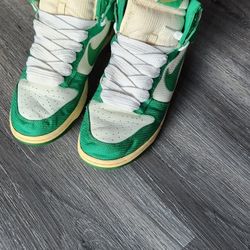 Nike Dunk 2010 Sail Lucky Green Size 13 Men's 
