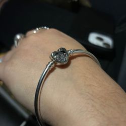 Pandora Heart Shaped Bracelet 