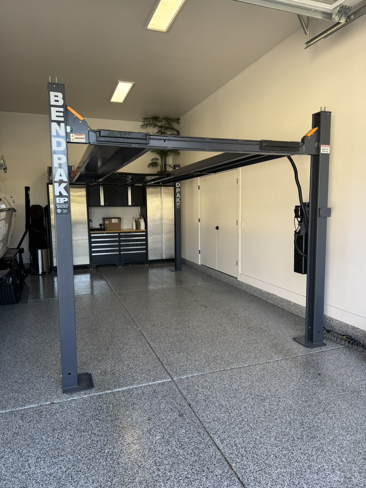 Bendpak 4 Post Lift HD-9XW 9K Lbs Extra Tall Wide Lift