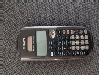 TI-36X pro calculator