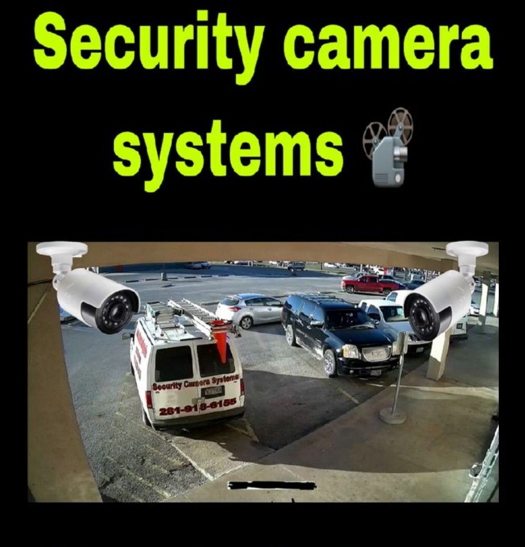 Security cameras systems installations 8 set! Hablo Espanol