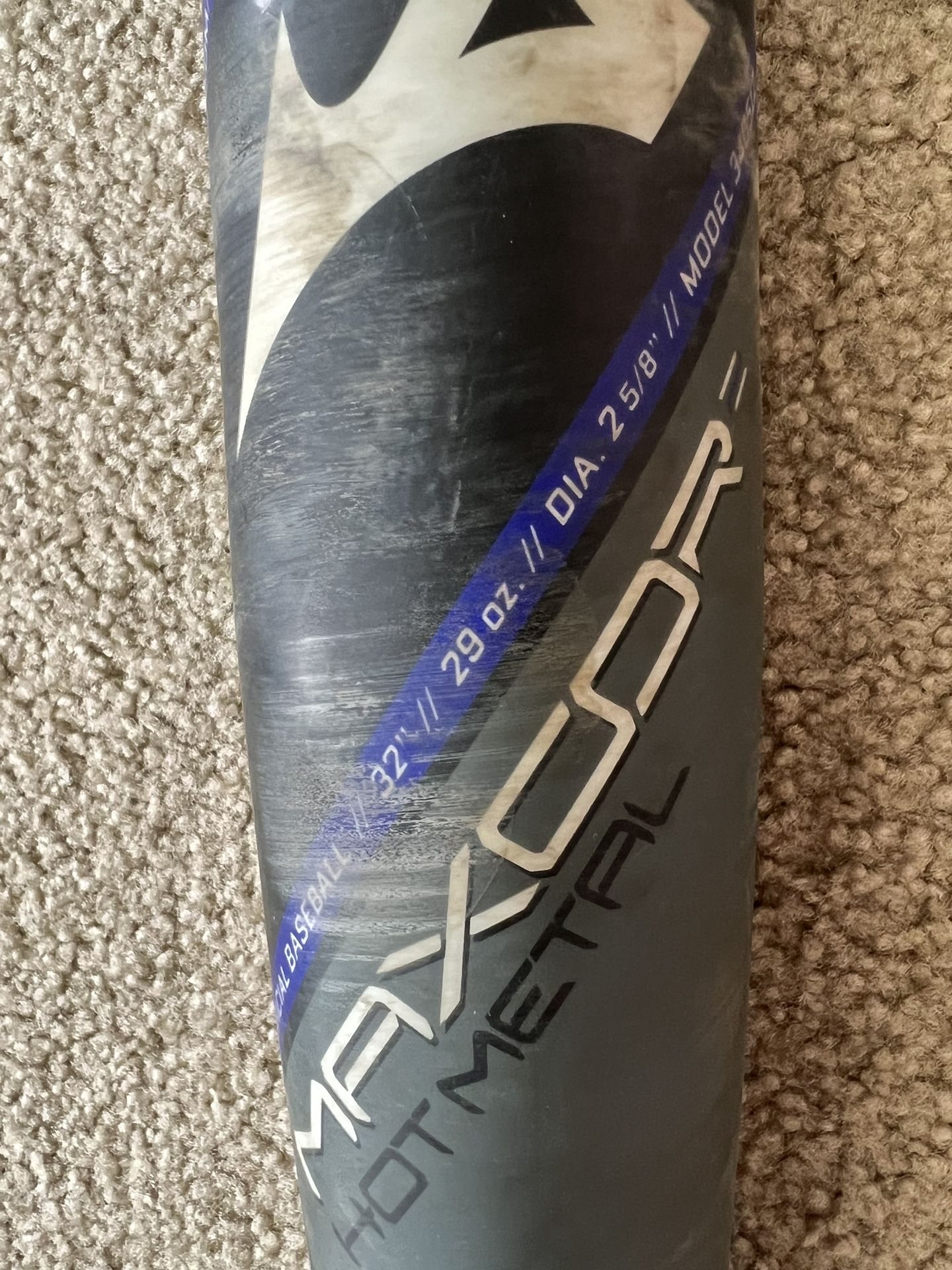 Used Mizuno 32 Inch BBCOR Baseball bat - 2 5/8 Inch Barrel