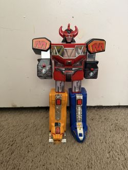 Vintage Mighty Morphin Power Rangers 9" Dino Megazord Punching Fist Figure