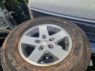 Tires and rims 255/75/17
